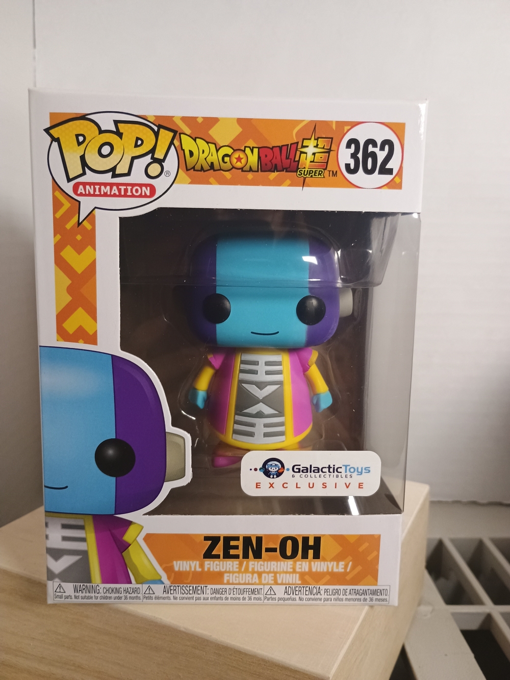 Funko Zen-Oh #362 (Galactic Toys Exclusive) #362 Vinyl Figure in Orange & Purple